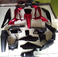 FULL BODY SUPRA X 125 BATMAN LENGKAP / FULL SET BODY SUPRA X 125 BATMAN + STRIFING TAHUN 2007 - 2013