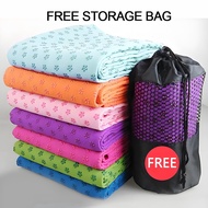 FUYOGI Yoga Towel Mat Portable Anti-slip 183X63cm Sweat Absorption