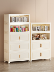 摺疊收納櫃家用兒童衣櫃收納整理儲物櫃玩具零食置物架櫃子置物櫃