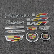New product suitable for Cadillac AT English suffix XTS CT6 XT5 XT4Modification V Car logo side stic