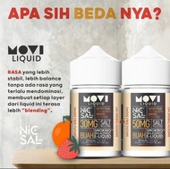 Movi Liquid Nicsal 99+ Es Buah 60Ml Saltnic