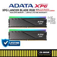 ADATA XPG LANCER BLADE RGB DDR5 6000/6400 CL30/32/36 RAM - 2x16GB/2x32GB (Limited Lifetime Warranty)