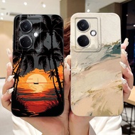 For OnePlus Nord CE3 CPH2569 Lens Protective Casing 1+ Nord CE3 New Fashion Sunset Soft Silicone Pho