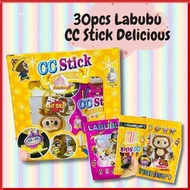 30PCS CANDY CC STICK LABUBU WITH LABUBU STICKER HALAL
