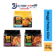 (Outer) Maggi Pedas Giler Packet 5's x 73g-76g Cheese/Tomyam/Ayam Bakar