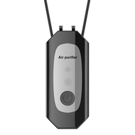 กรองอากาศ♻️กรองแบคทีเรียไวรัส♻️GoodDay เครื่องฟอกอากาศสร้อยคอสำหรับไวรัส 150 ล้านไอออนลบ 750mAh แบตเ