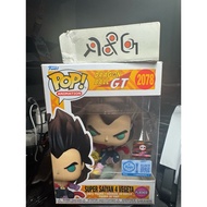 (R&G2H) Funko POP Dragon Ball GT - Super Saiyan 4 Vegeta (2078) CC Stcker with Boss Protector