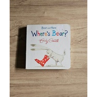 [Board book] Bear and Hare: Where's Bear? by Emily Gravett