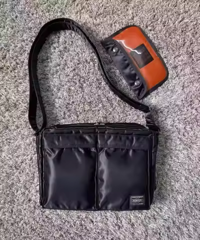 Porter TANKER NEW 2026 L622-08633 Shoulder Bag Tote Classic Crossbody Commuter Handbag Casual Style 