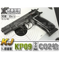 &lt;傻瓜二館&gt;KJ KP09 KP-09 CZ75 全金屬 最新版 鋼製零件 CO2槍 手槍 BB槍 6mm 玩具槍