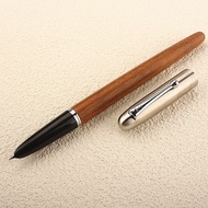 Jinhao 51A Retro Sandalwood 0.38mm Fountain Pen 616 Student Dedicated Calligraphy Practice Men's Hig