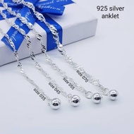 (SB)925 Silver anklet anklet
