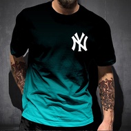 S-5XL Short Sleeve T Shirt Men New Tie Dye Fashion Versatile Street Top Baju T Shirt Lelaki