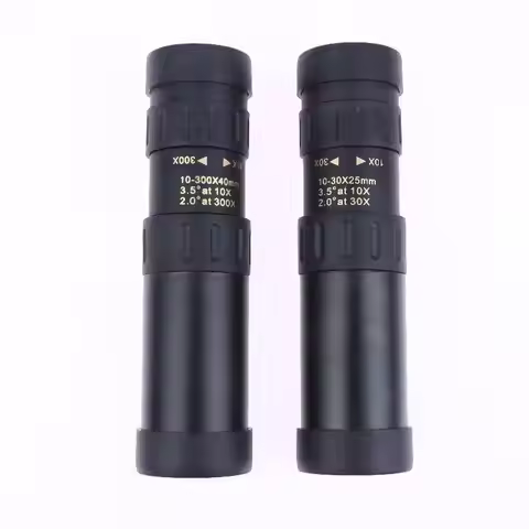 1set 10-300X40/10-30x25 HD Monocular Telescope Outdoor Portable Monocular Telescope High-definition 