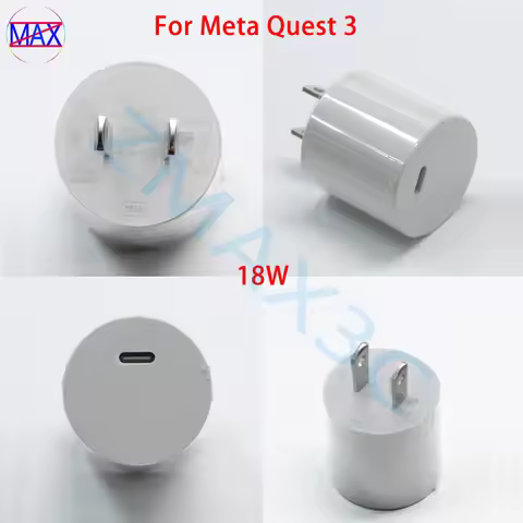 Original New Charger For Oculus Quest 3 Power Charger Replacement For Meta Quest 3 Power Adapter Acc