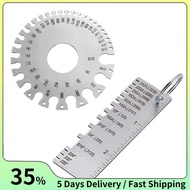 2 Pack Steel Welding Gauge Welding Gauge Inspection Tool Wire Sizes Thickness Gauge