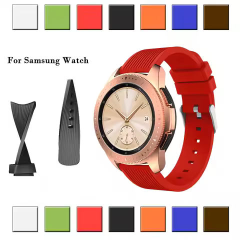 20mm Sport Silicone Watchband Strap for Samsung Galaxy Watch 42 46 Band for Samsung Gear Sport/Gear 