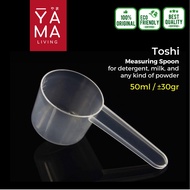 YAMA TOSHI Powder Scoop Laundry Measuring Spoon Milk Detergent Scoop Whey Protein Measuring Scoop 50