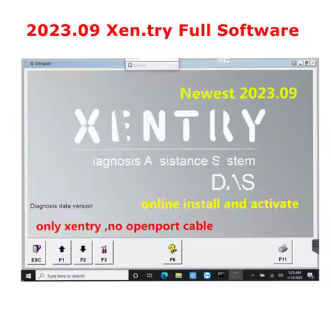 NEW DAS Xentry 2023.09 Full Softwares DT.S,WIS, EPC,VE-DIAMO Online Install and Activate for MB STAR