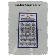 Gondola Snap Fastener button / Snap Butang / Tik Tiak Butang