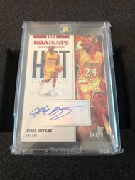Kobe Bryant Jer Num Auto Card