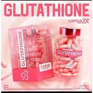 CAPSULE -X GLUTATHIONE WHITENING SUPPLEMENT./VITAMIN C DAN ZINK- 60 BIJI{READY STOK}