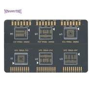 Flash 64 BGA ISP Board Flash 64 FBGA EMMC UFS ISP for F64 Lite Ultra Box 153 254 221 153 254 297 FBG