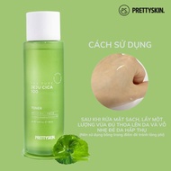 Nước Hoa Hồng Rau Má Toner Chiết Xuất Rau Má Prettyskin Hàn Quốc The Pure Jeju Cica Toner