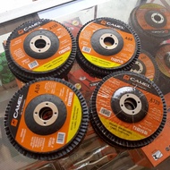 Flap Disc Sand Grit 4 Inch 100 mm A60 A80 A100 A120 A180 A240 A400 Sandpaper Grinder Stack Camel