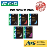 YONEX BG 65 TITANIUM BADMINTON STRINGS