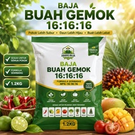 Baja NPK 16:16:16 Behn Meyer Original | Baja Buah Gemok | Baja Bunga & Sayur | 1.2KG RM15