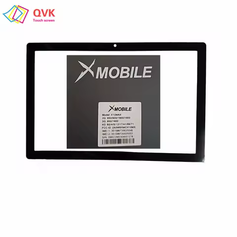 New 10.1Inch Black For X mobile X10 Max 2A5WBXMOX10MX Tablet PC Capacitive Touch Screen Digitizer Se