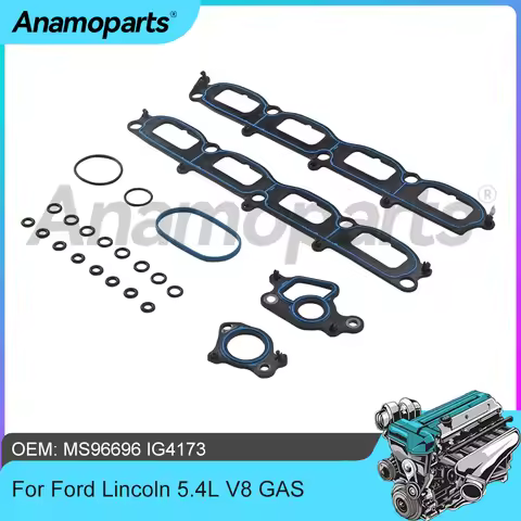 Engine Parts Intake Manifold Gasket Set Fit 5.4 L T V8 GAS For Ford Expediton F150 Lincoln Navigator