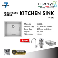 LEVANZO Kitchen Sink Signature 7 Series #5047