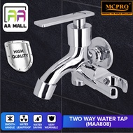 MCPRO Wall Bathroom Faucet TWO WAY WATER TAP with HOLDER (MAA808 / ZQRG374 / ZQRG375 / SSGY2006)