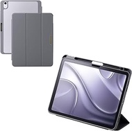 Elecom iPad Air 11 inch (M3/M2) 2025/2024 Case Cover Flap Soft Leather Back Clear Sleep Mode with St