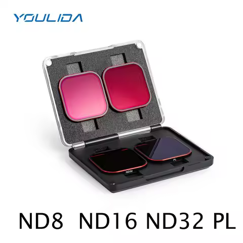 ND Filter Kit for Insta360 Ace Pro/Ace Pro 2 4-Pack ND8/16/32 PL Polarizer Professional Lens Filters