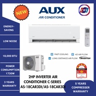 AUX 2HP/2.5HP INVERTER AIR COND C-SERIES AS-18CAR3DI / ASW-24CAR3DI - AUX WARRANTY MALAYSIA