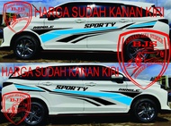 STIKER MOBIL XENIA STCIKER CUTTING MOBIL DAIHATSU XENIA DELUX STRIPING BODY SAMPING MINIMALIST MINIL