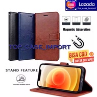 Leather Case Redmi Note 10 /Redmi 10 /Note 8/ Redmi Note 8pro/ Redmi Note 9/ Redmi Note 9pro/ Flipcover Case Dompet Hp