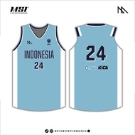 MSI Basketball Jersey - FIBA 3x3 ASIA CUP PINK & BLUE
