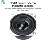 52MM Square External Magnetic Speaker 2 Inch 5W 4 Ohm Full Range Speaker Advertising Machine Bluetoo