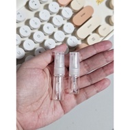 5 pcs Glass Spray bottle 2ml & 3ml
