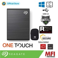 Seagate External Hard Drive One Touch 2.5-Inch 1TB Black Free Pouch