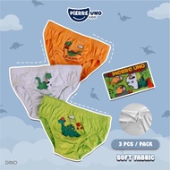 Pierre Uno Kids Underwear [Dino Motif] PU-B02-B BIG Size