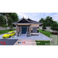 KOLEKSI PELAN RUMAH BANGLO SETINGKAT BERKELUASAN 1,000kps To 2,000kps | HOUSE PLAN DESIGN