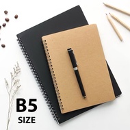 B6 HVS NOTEBOOK/ VINTAGE NOTEBOOK / AESTHETIC NOTEBOOK / NOTEBOOK / TRANSPARANT/DOT/GRID