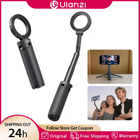 Selfie Stick Ulanzi MT71 2 In1 Magnetic Mini Selfie Stick Desktop Tripod Stand for Iphone 17 16 15 P