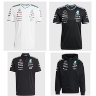 2025 2026 Mercedes AMG Petronas F1 Hoodie Team Driver T-Shirt polo Formula One racing suit shirt jac