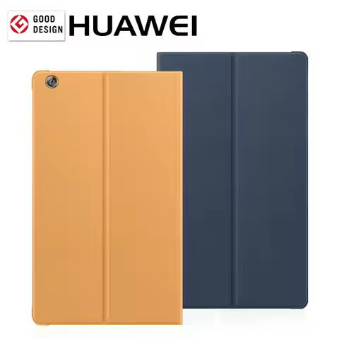 For HUAWEI M3 Lite 8.0 inch Matte Leather Smart Case Original For Huawei MediaPad M3 Lite 8" with Au